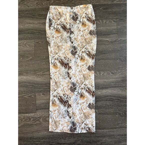 Miscreants Dresses & Skirts - NWOT Miscreants London x Revolve Sheer Animal Print Maxi Skirt US 4 / UK 8